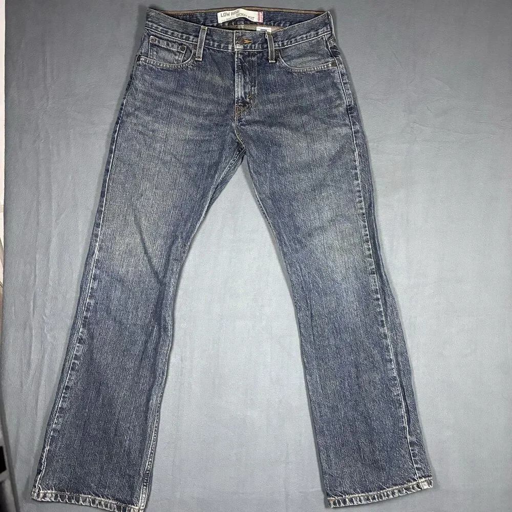 Levi’s 527 Bootcut Jeans Men’s 30x30 Faded Dark Wash Western Slim Y2K Low Rise